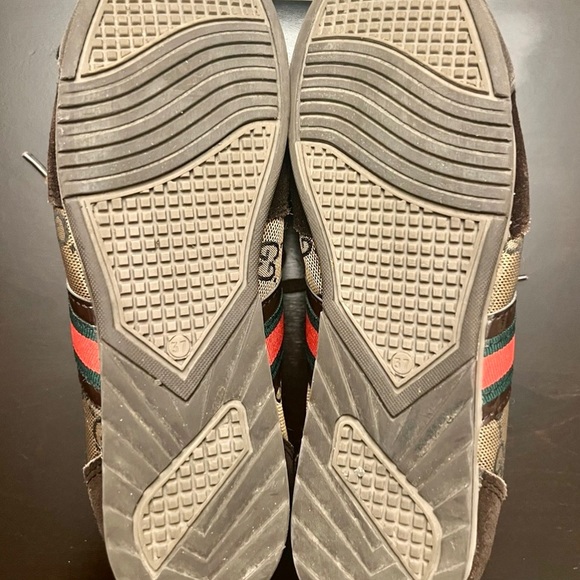 Size 37 canvas and suede sneakers - Picture 6 of 11
